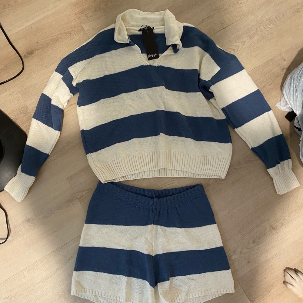 Knit matching set
